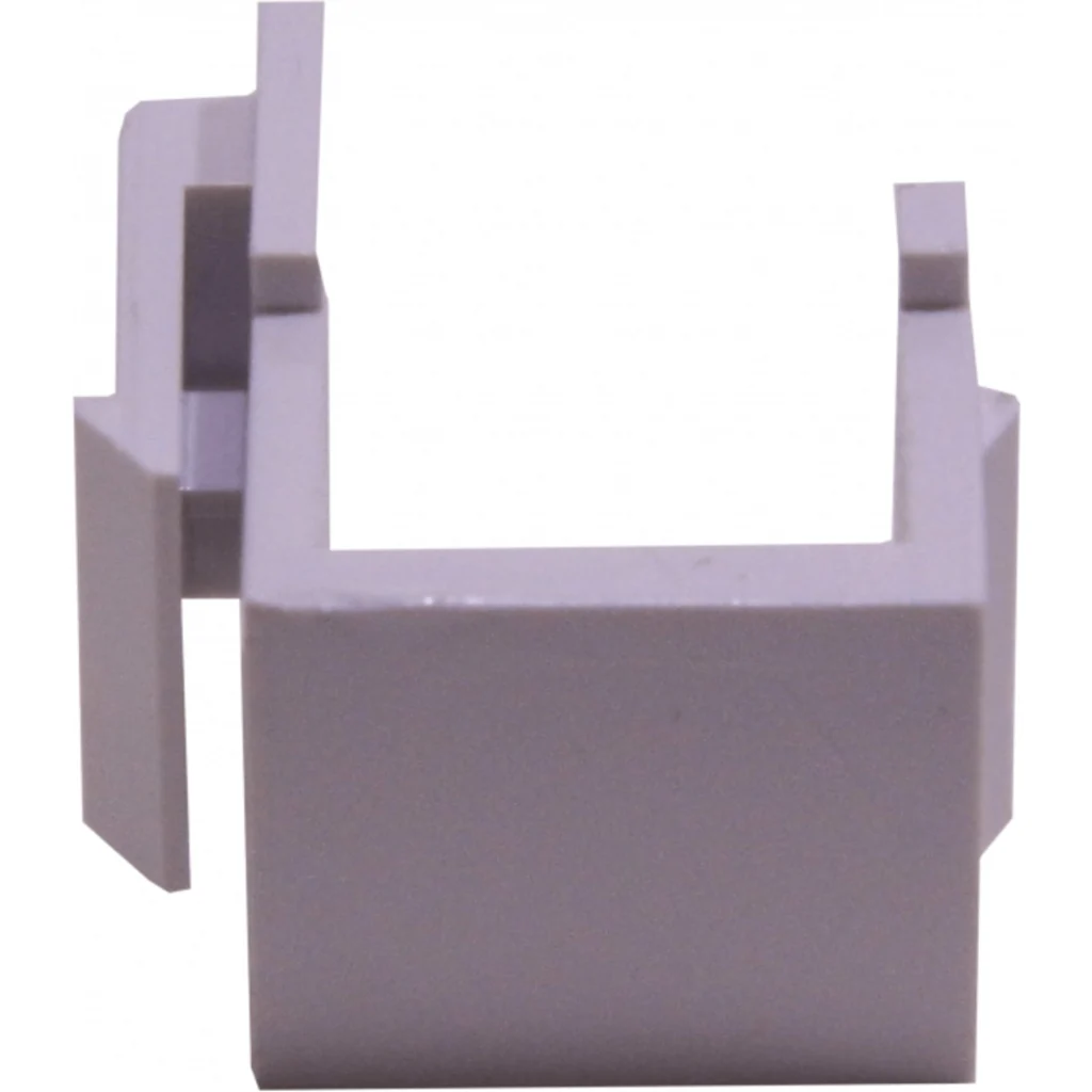 10-UNIDADES TAPA KEYSTONE BLANCA BOLSA MODULO CIEGO