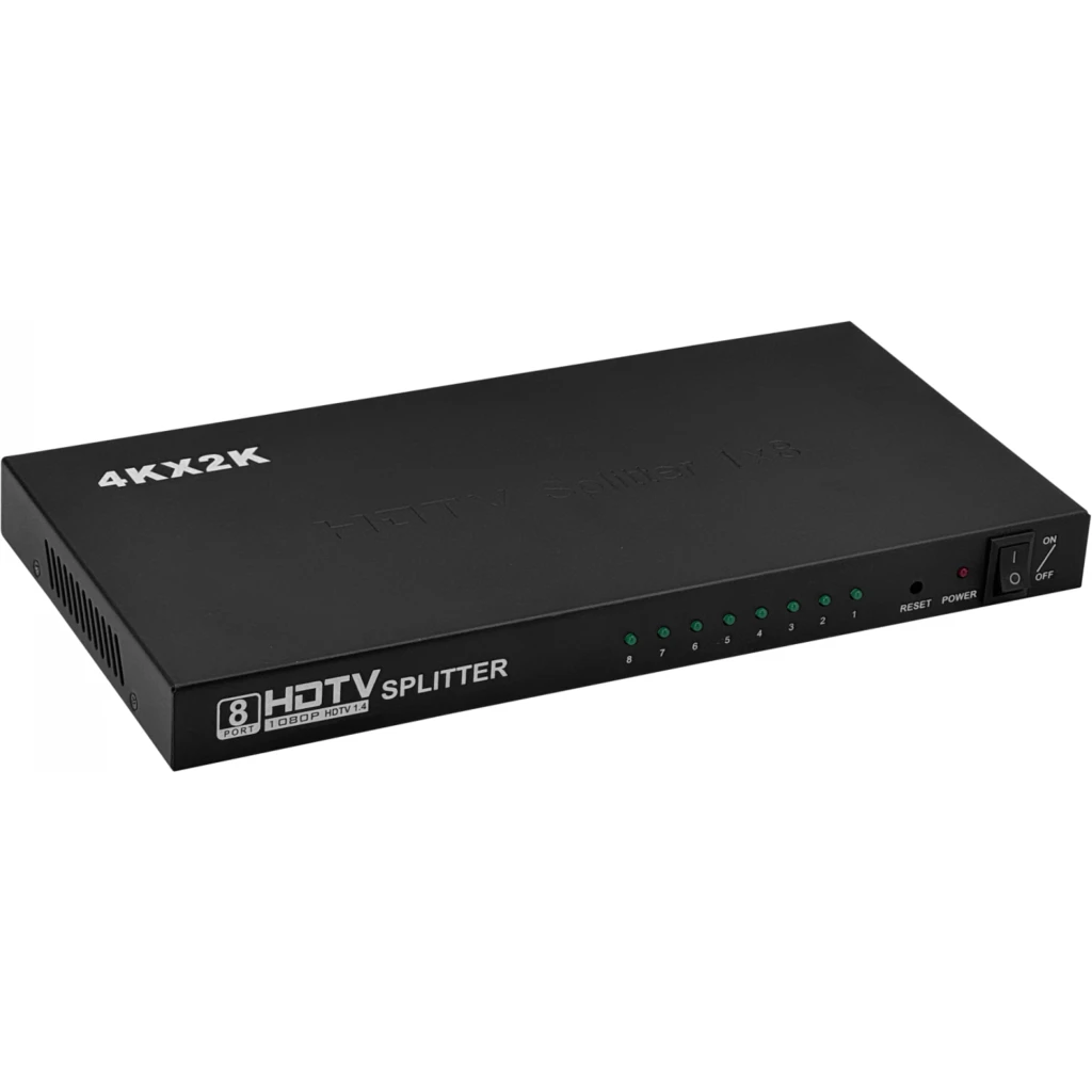 Imagen 4 de Splitter 1x8 HDMI v1.3 1080p 1-in 8-out incluye fuente 5V-2A