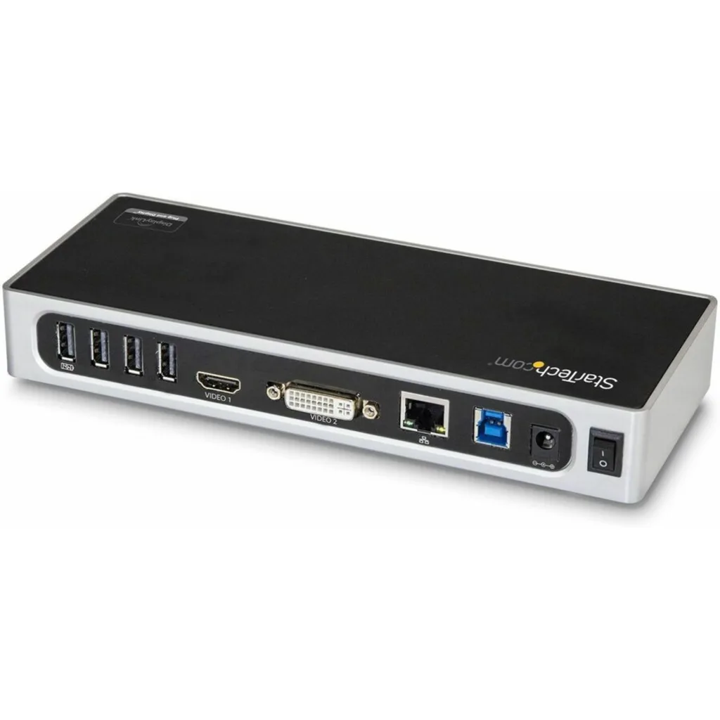 Imagen 7 de Docking Station StarTech Host USB 3.0, Prtos HDMI DVI 6*USB3.1 USB-B Audio LAN.