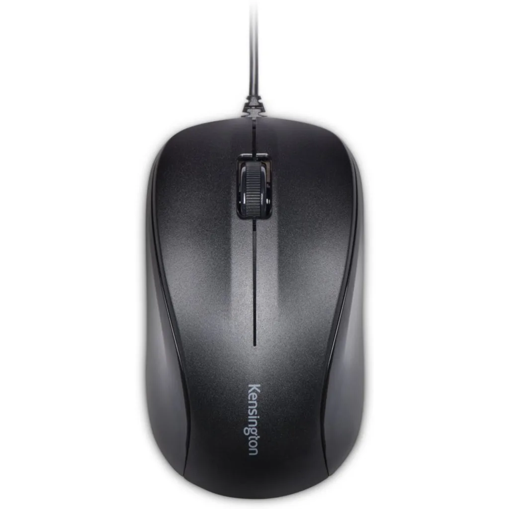 Imagen 1 de Mouse Alámbrico Kesington For Life Óptico 1000dpi 3 Botones USB Negro  