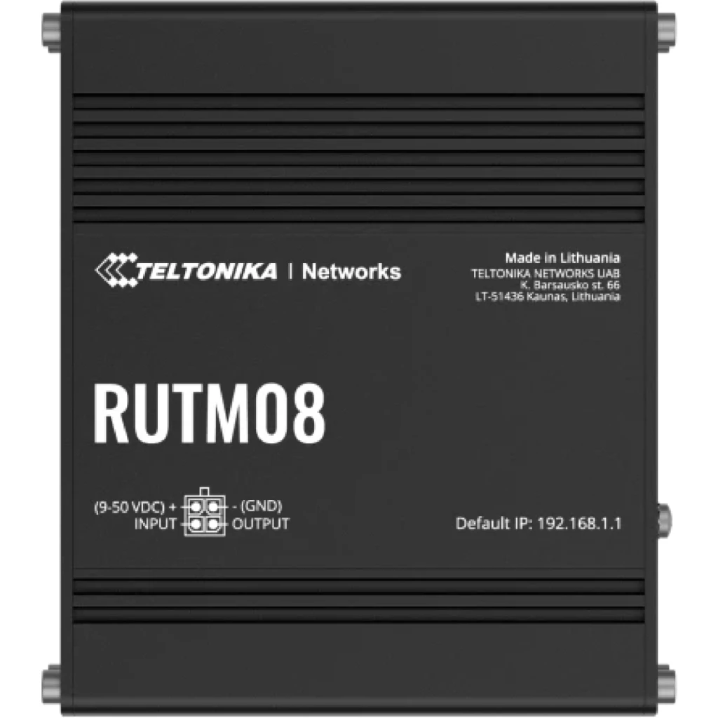 Router industrial con 4 puertos Gigabit, soporte para 128 VLAN, multiples VPN y 