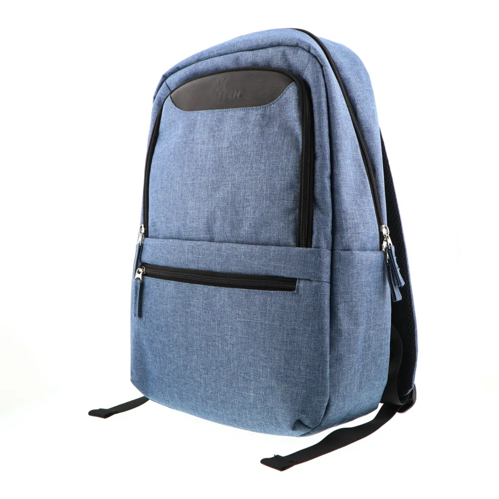 Mochila para Notebook Xtech Hasta 15.6"" Indigo/Negro Material Polyester
