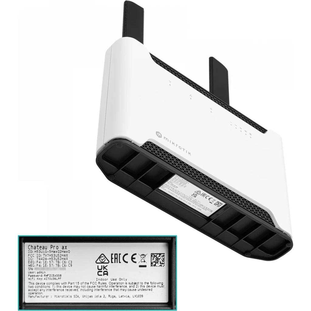 Imagen 6 de MIKROTIK AX3600 5-1000(1-PoE-out) USB 2,4/5GHz WiFi6 H53UiG-5HaxQ2HaxQ