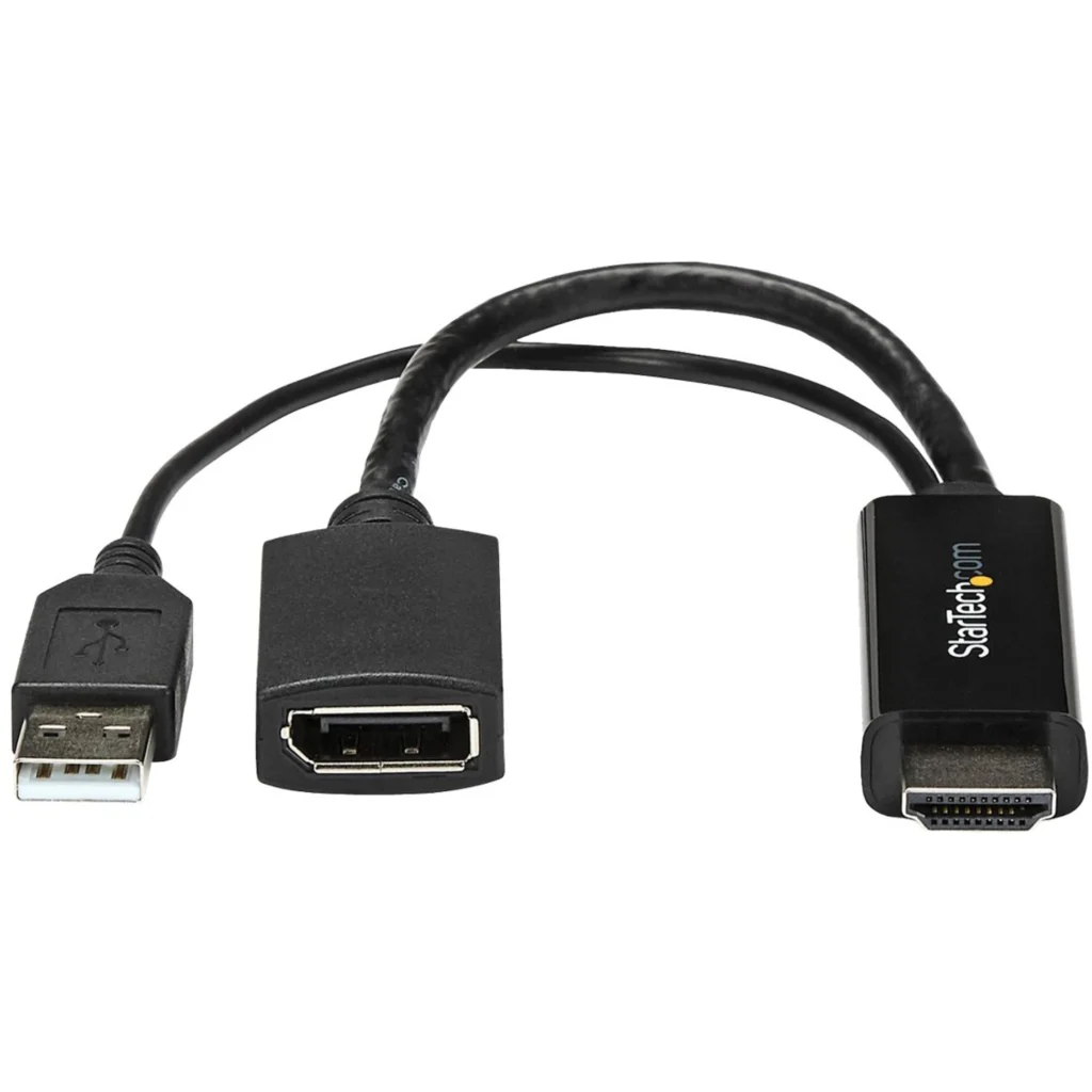 Imagen 6 de Adaptador Startech HDMI a DisplayPort USB 4K 3840*2160 Pixeles USB-C 