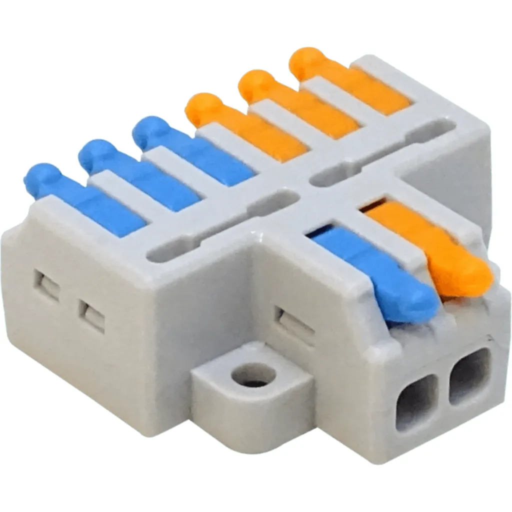2 a 6 conductores 32A 250V AWG28-14 0,08-2,5mm2