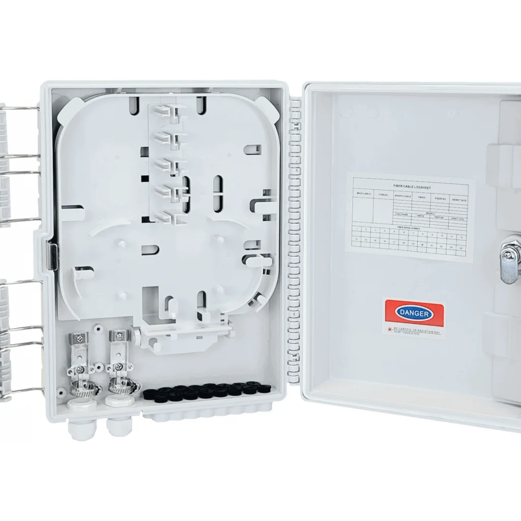 Imagen 4 de Blanca 16-CL-Rectang 2-Estopa IP65 c/Llave Caja Fibra NAP req-coplas