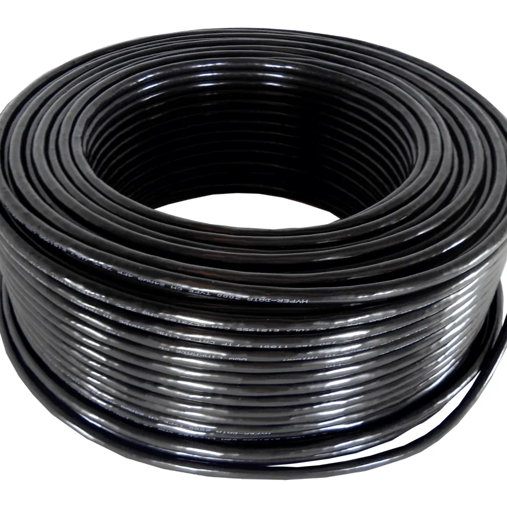 Imagen 1 de LINKMADE CABLE 100MT SF/UTP EXTERIOR CAT6 NEGRO UNIFILAR