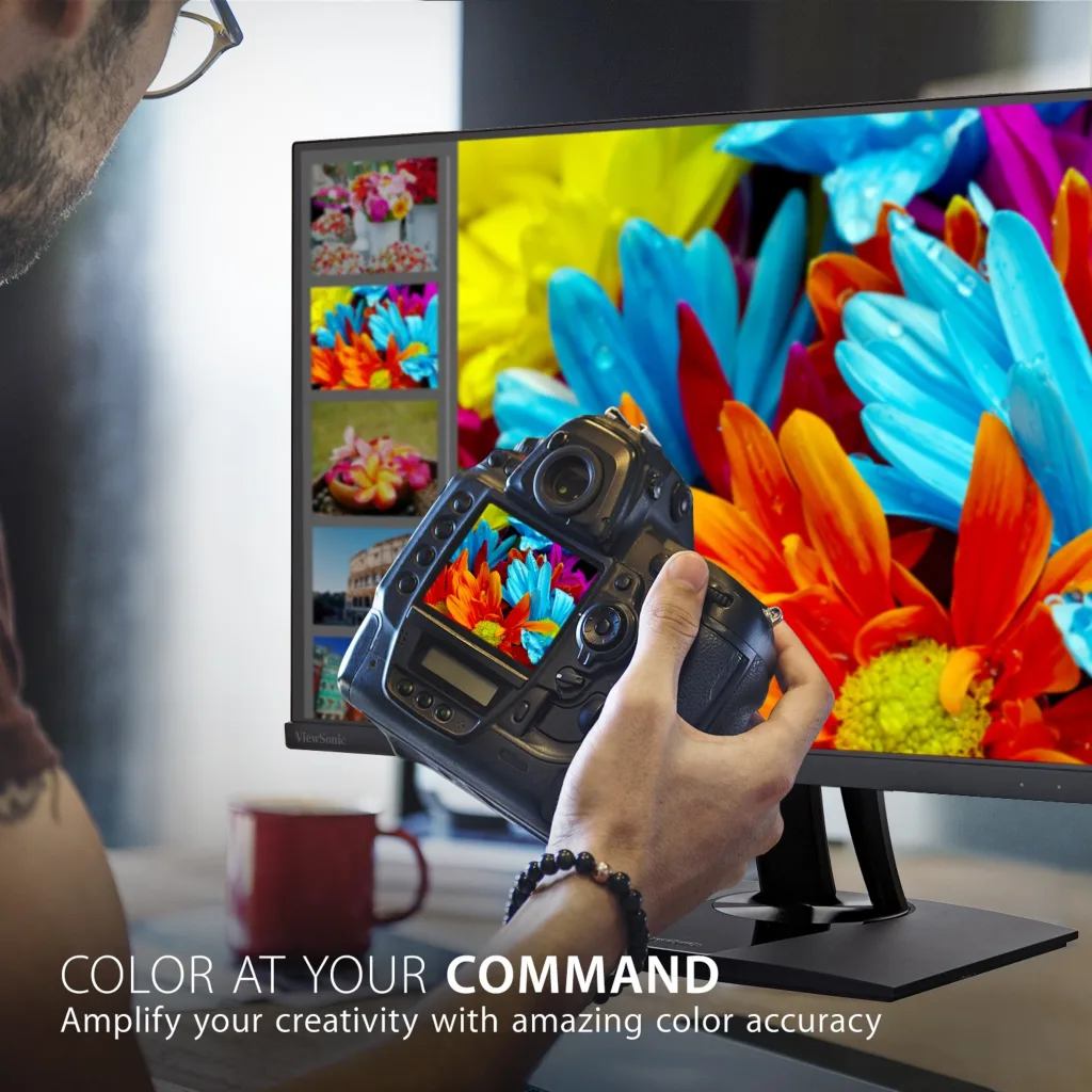 Imagen 1 de Monitor Viewsonic VP2771 27" WQHD IPS USB DisplayPort Mini DisplayPort HDMI 5ms