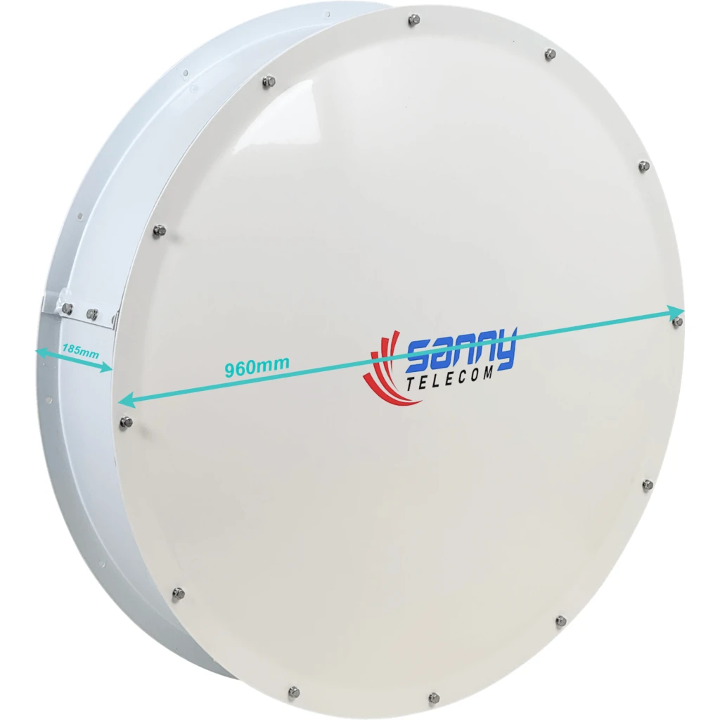 SANNY 2-unids Curvo 960mm 3-Pies Tapa Cupula Escudo Radome P/DISH-5G34
