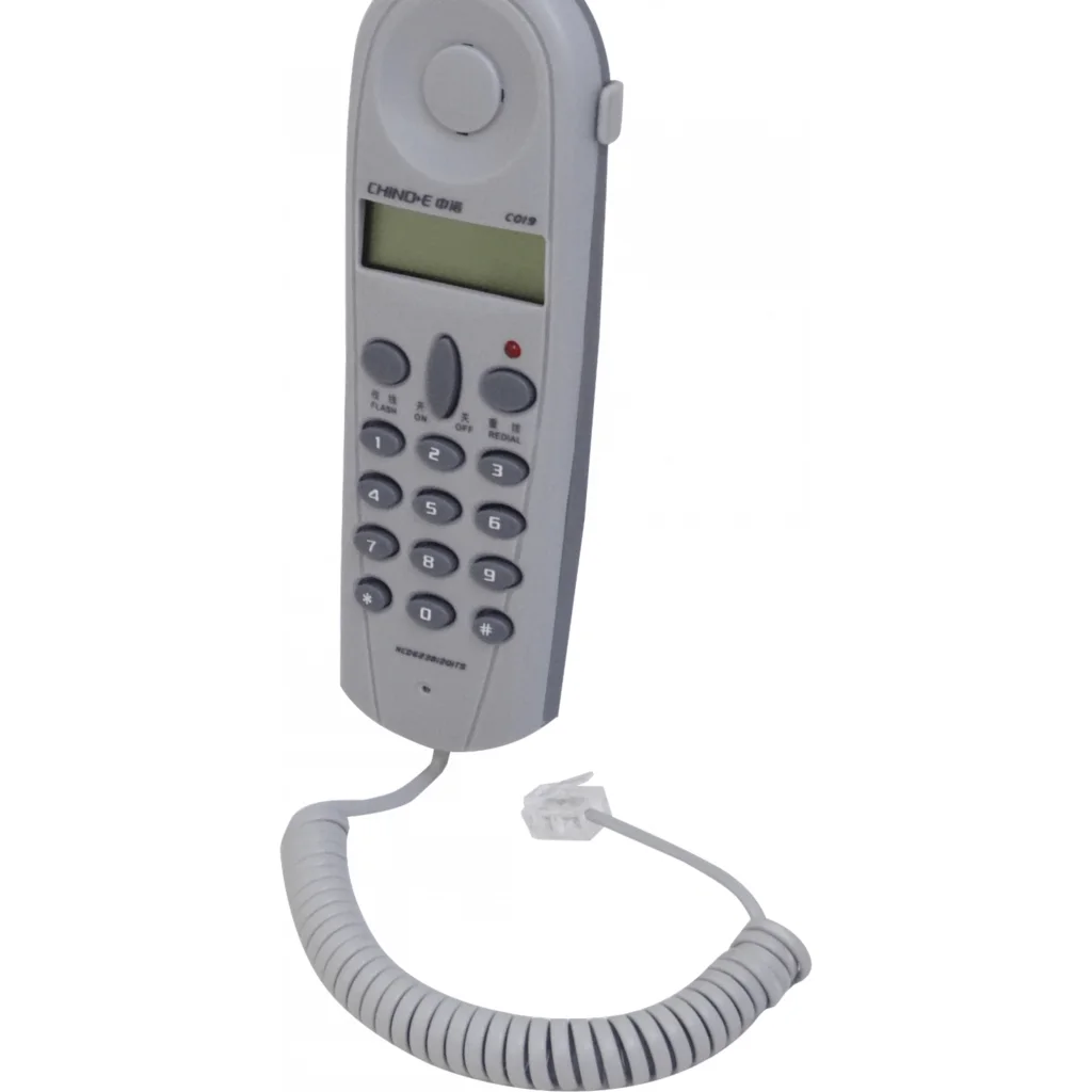 CHINO-E Telefono Tecnico para Pruebas RJ11-M/H Pinzas/Krone Pantalla