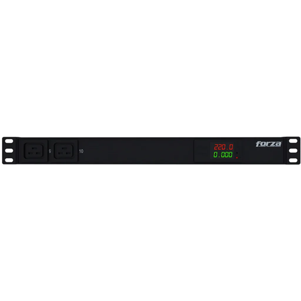 Imagen 1 de Forza - Power distribution unit - Rack-mountable - AC 200/240 V - 10 Tomas de Corriente - 8-C13 2-C19 1U SPD Metered