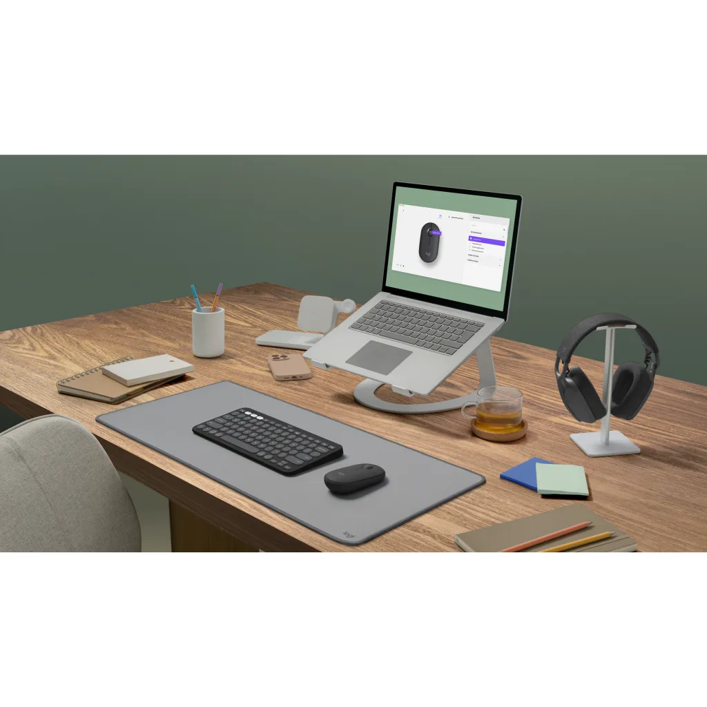 Imagen 9 de Mouse Inalámbrico Logitech Pebble 2 M350S, Óptico 4000DPI 3 Botones BT Grafito
