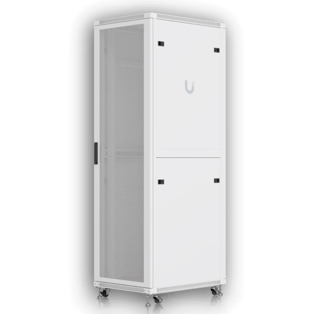 Imagen 6 de UBIQUITI Microperforada 42U 800mm 80cm-Fondo Rack Blanco Ventilador
