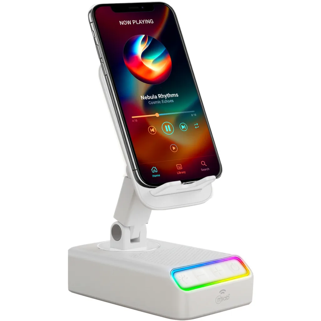 Imagen 1 de MLAB PARLANTE SOPORTE INDUCTION BASS WHITE