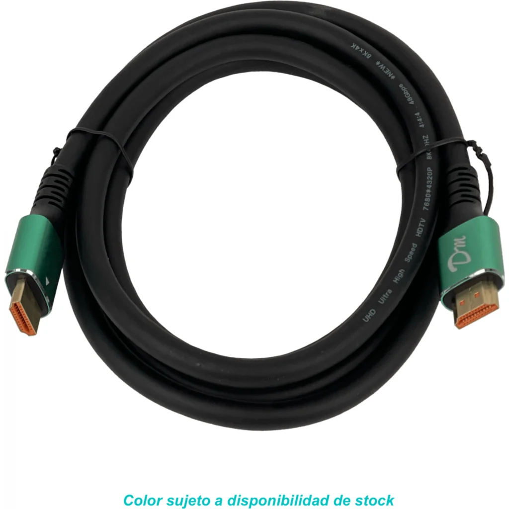 1,5mt 4K 2160p HDMI-M HDMI-M Cable Negro v2.0 60Hz 150cm