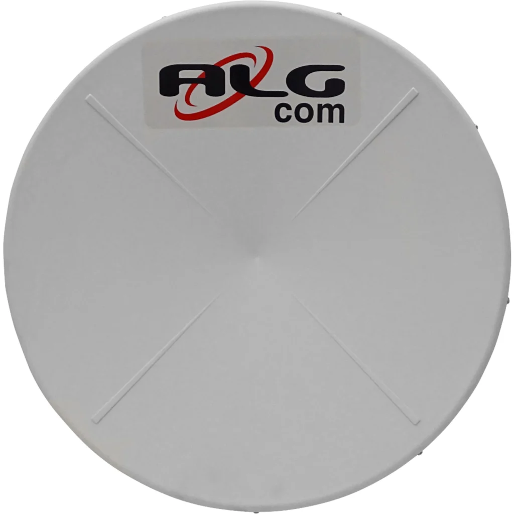 ALGCOM ISO+RAD 5GHz 0,6m 28-31dBi 6GHz 4,9-6,4GHz 2x2 2-N-H Antena