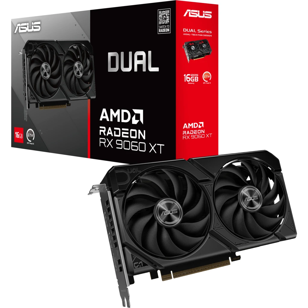 Imagen 12 de Tarjeta de Video Asus Dual Radeon RX 9060 XT 16GB GDDR6 1*HDMI 3*DP 2.5 Slot