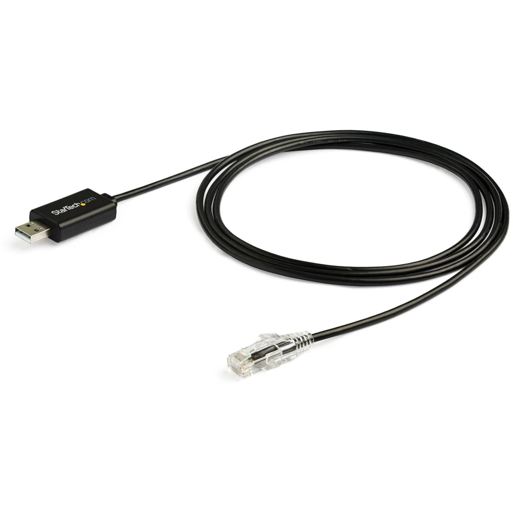 Imagen 3 de Cable Adaptador StarTech USB Type-A a RJ45 M/M 1.8mt MacWinLnx p/consola Cisco