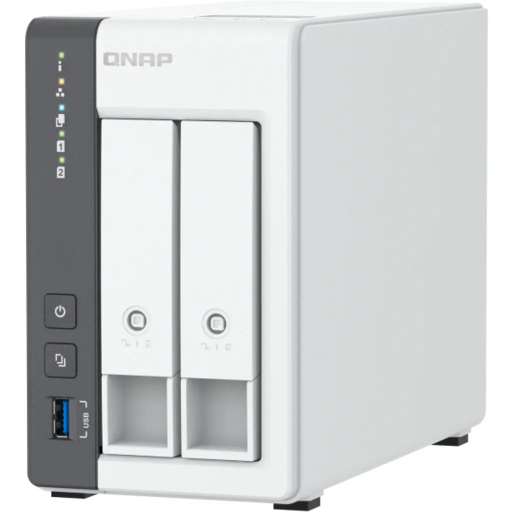 Imagen 4 de NAS QNAP TS-216G-US ARM Cortex A55 RAM 4GB 2*Bahias 3.5" HDD/SSD SATA
