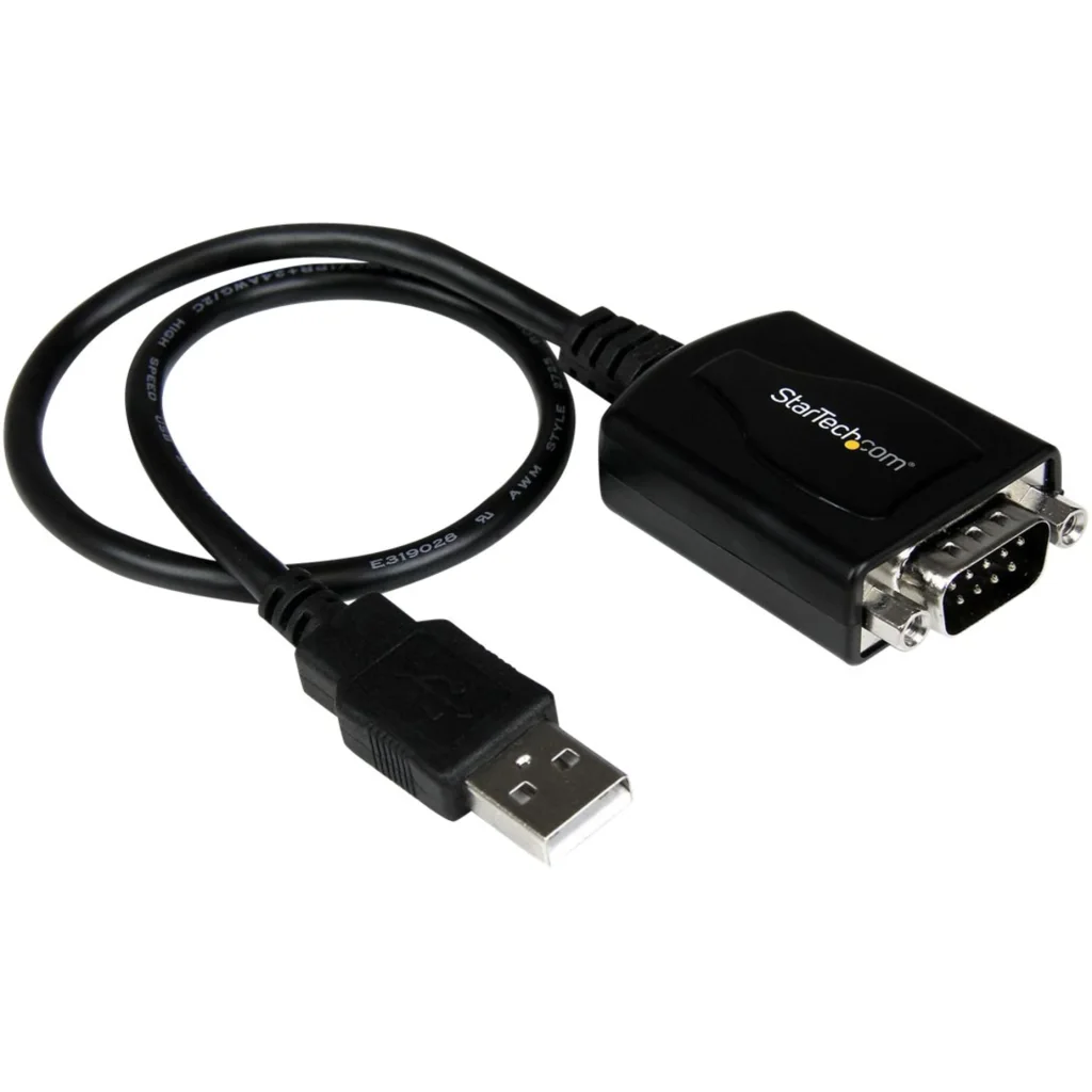 Imagen 9 de Adaptador USB 2.0 Tipo-A a Serial DB9 RS232 M/M 1ft 0.3mt Negro - StarTech