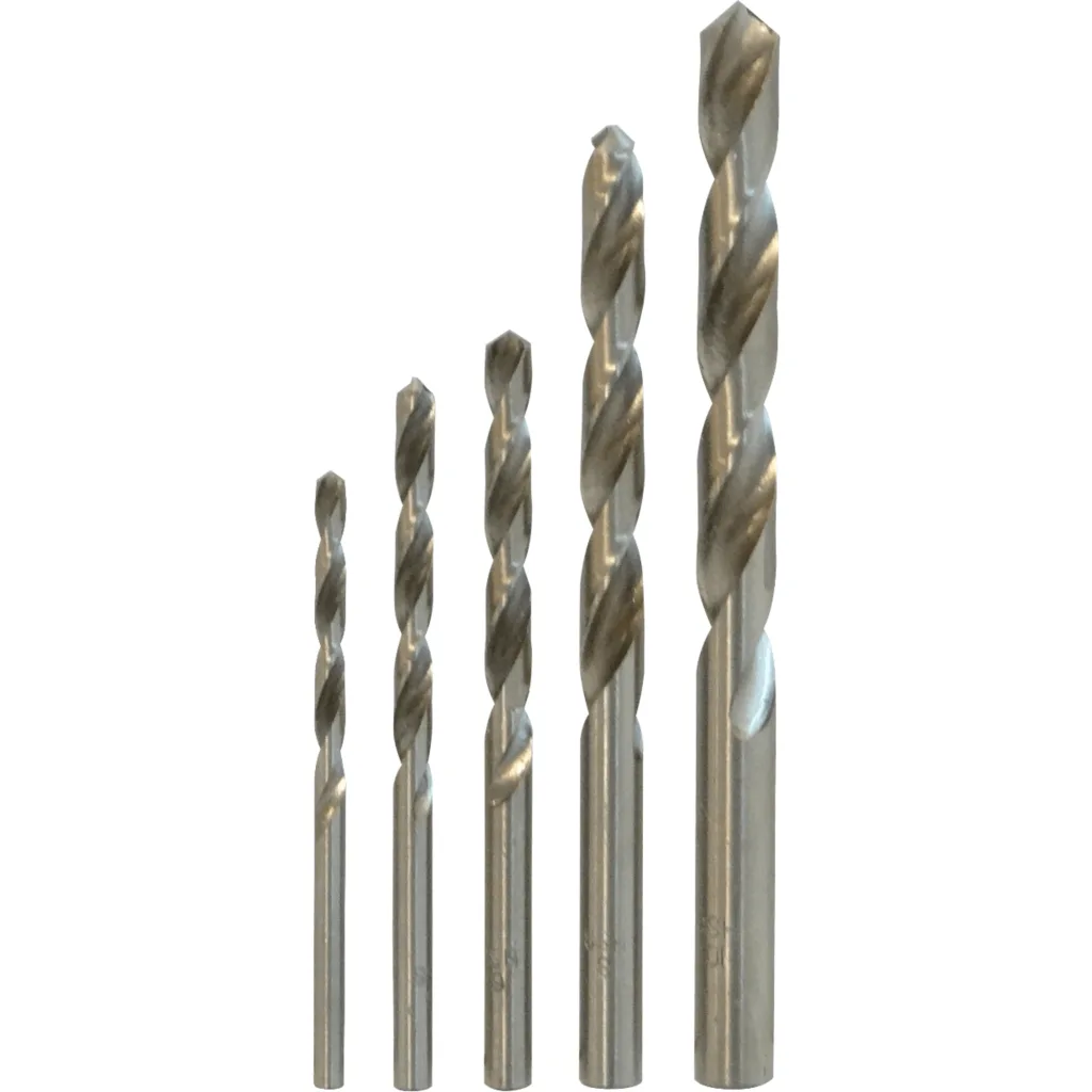 Imagen 1 de Brocas Metal 4x75mm 5x87mm 6x93mm 8x117mm 10x132mm Juego-5un. F3169