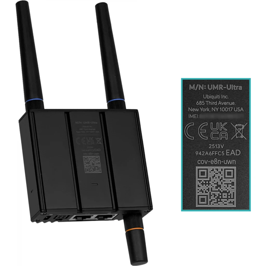 Imagen 4 de Router Móvil Ubiquiti UMR-Ultra - LTE Cat 4, WiFi 4, 2 Puertos x RJ45  USB-C