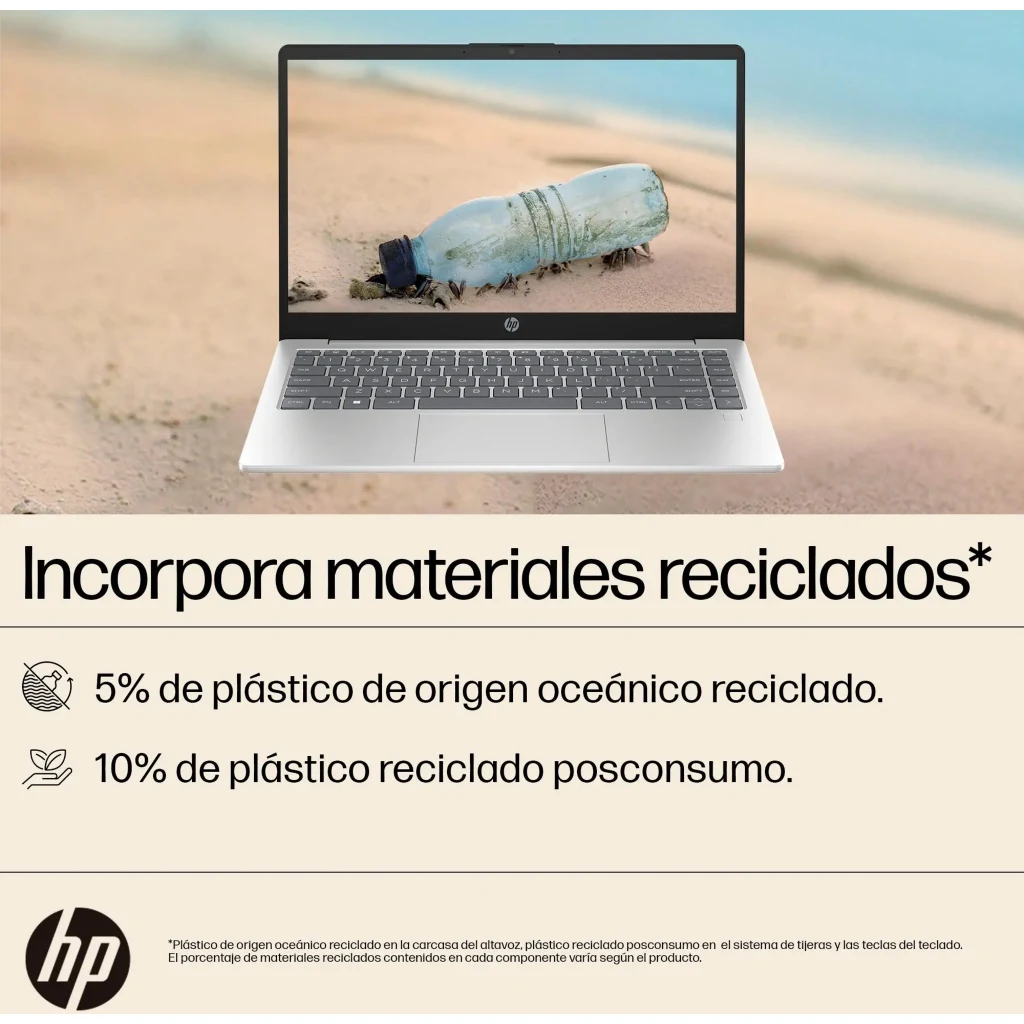 Imagen 4 de Notebook HP 14-ep1001la Ultra 5 125H RAM 8GB SSD 512GB 14" W11H