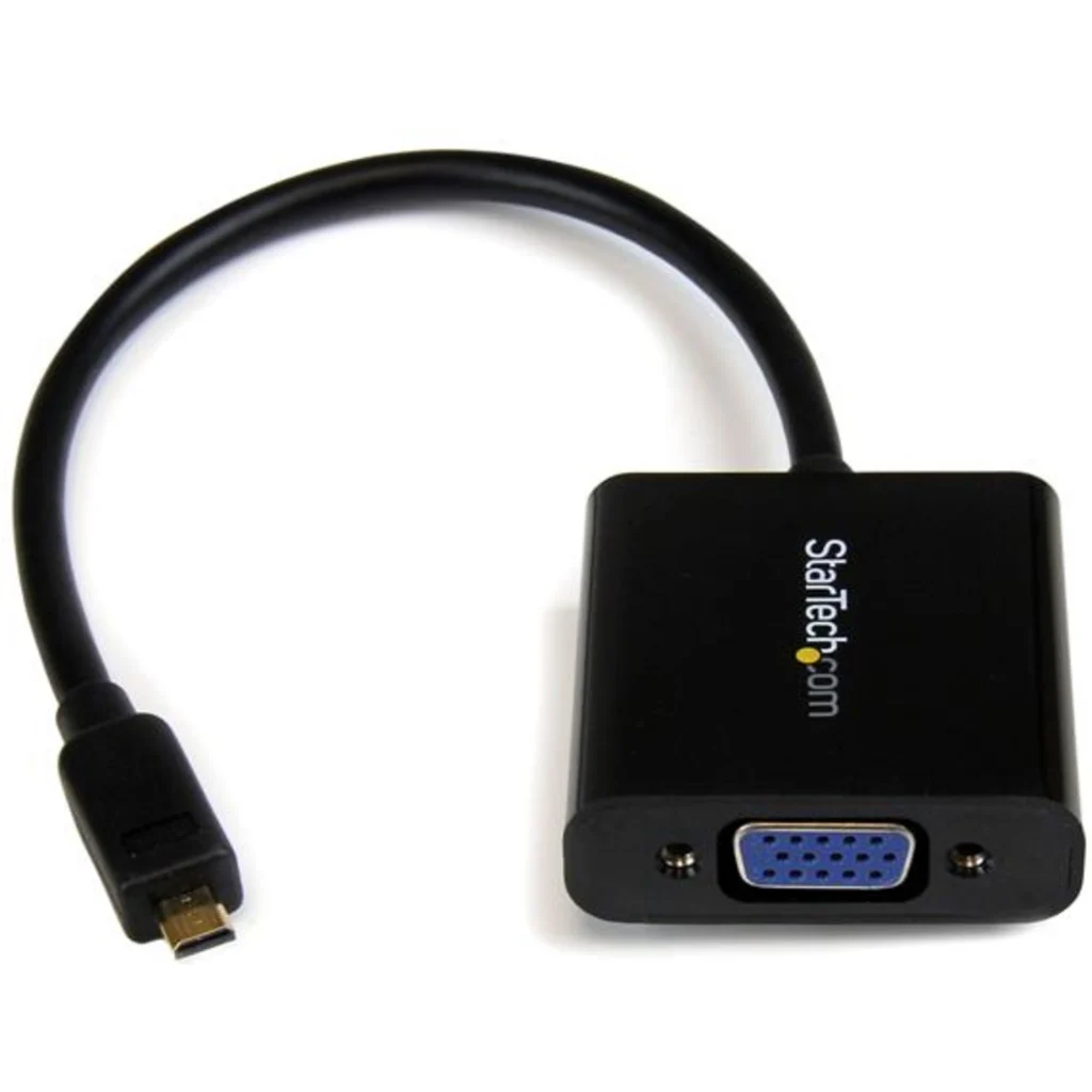 Adaptador Conversor micro HDMI Macho a VGA Hembra Smartphones/Tablet - StarTech