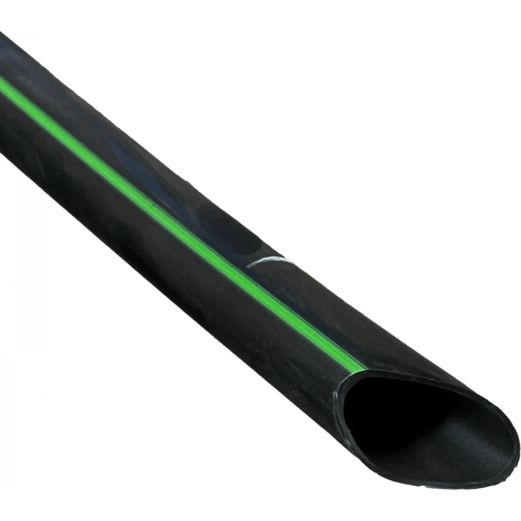 Plansa 32mm-ext 1,9mm Rollo 100mts Negra HDPE Polietileno Reciclado