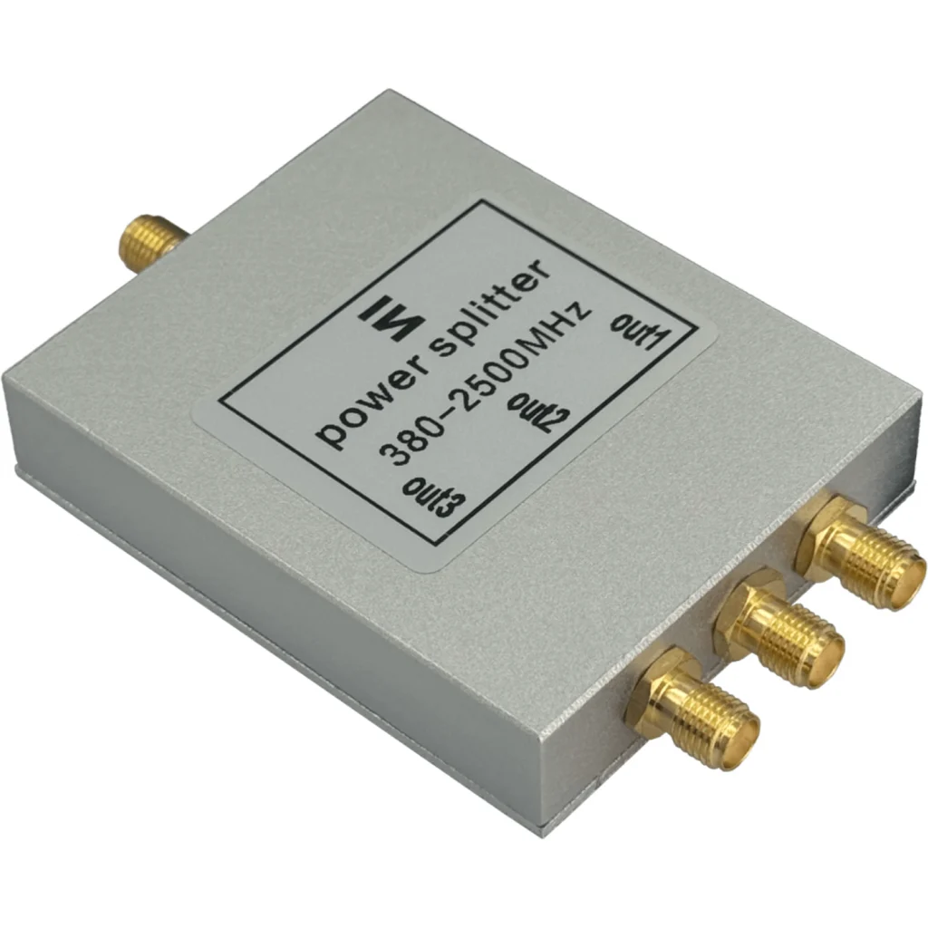 Imagen 1 de 1x3 380-2500MHz 0,4GHz-2,5Ghz Divisor de Potencia RF 1-.SMA-H 3-.SMA-H