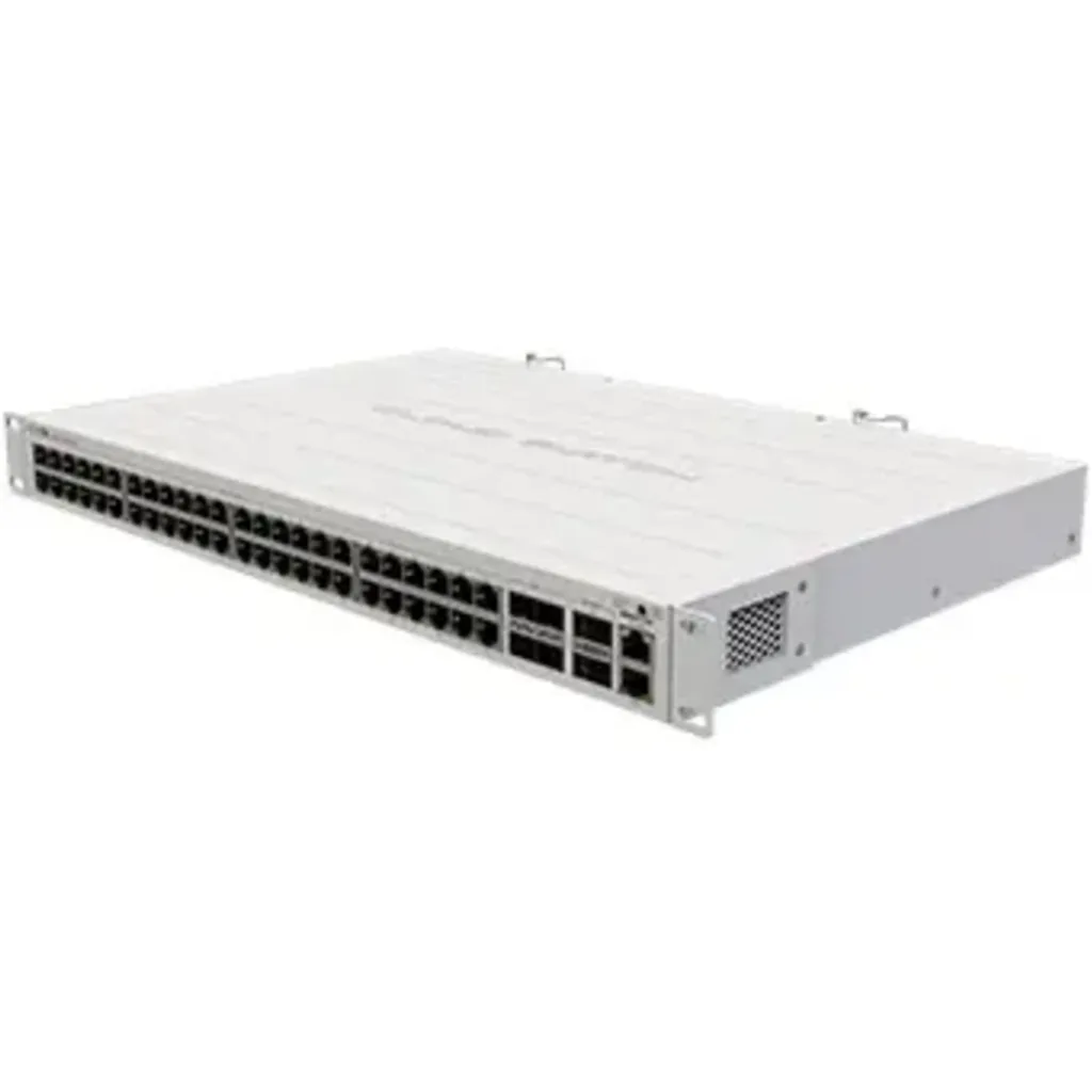 Imagen 2 de Switch MikroTik CRS354-48G, 48x Gigabit LAN, 4x 10G SFP+ Req Cable