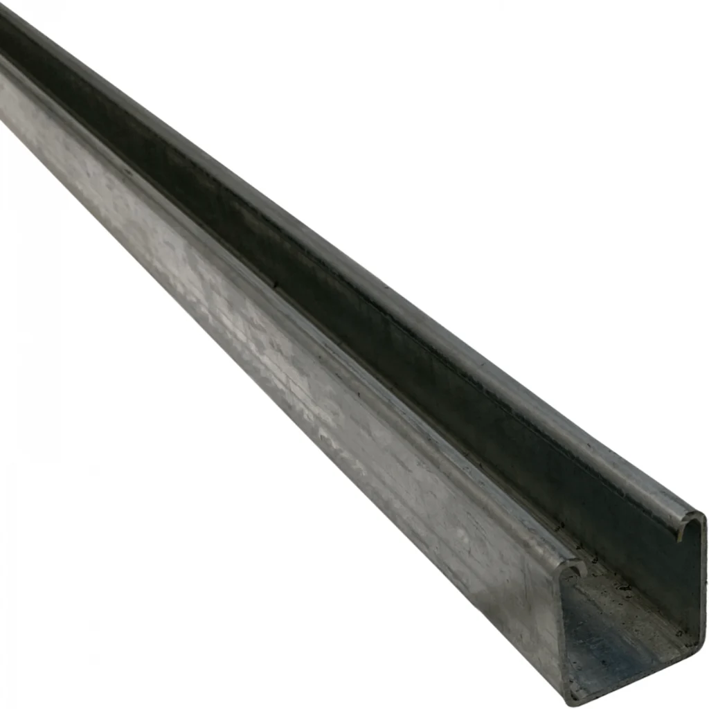 Riel Liso 42x42mm Zincado Unistrut 3mt