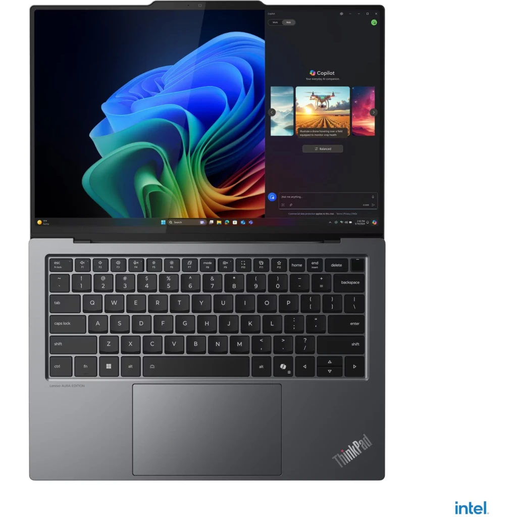 Imagen 9 de Notebook Lenovo ThinkPad X9-14 Gen1 Aura Ed. Ultra 7 258V 32GB 1TB 14" W11P