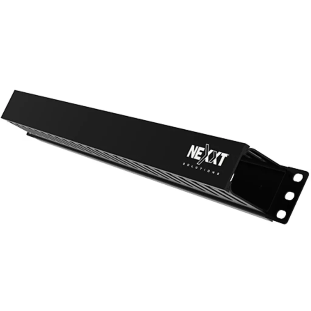 Imagen 5 de Nexxt Solutions Infrastructure - Rack cable management duct with cover - Organizador Plastico