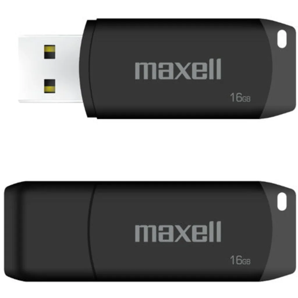 Pendrive Maxell USBPD-16GB BLACK