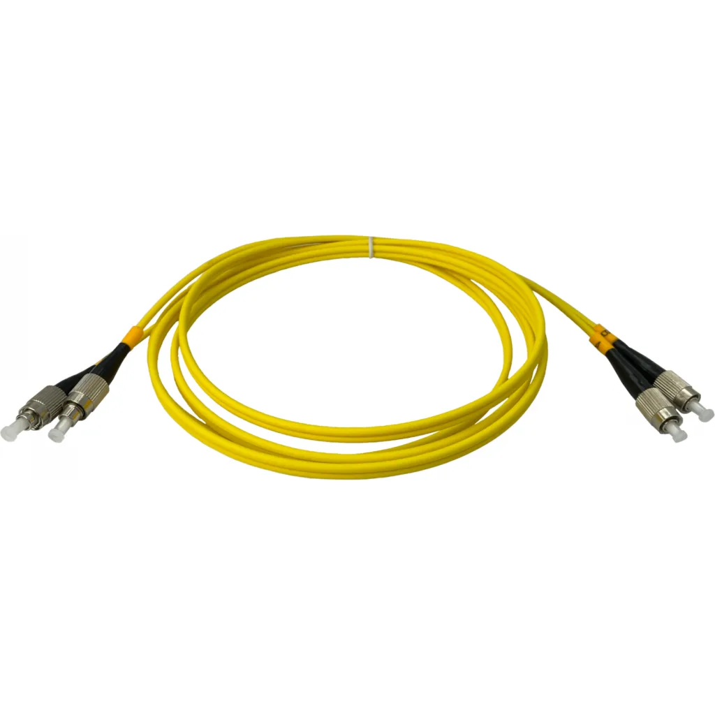 Imagen 2 de 2mt FC/UPC-FC/UPC MonoModo SM Duplex Jumper Cable Fibra 9/125um 3mm 