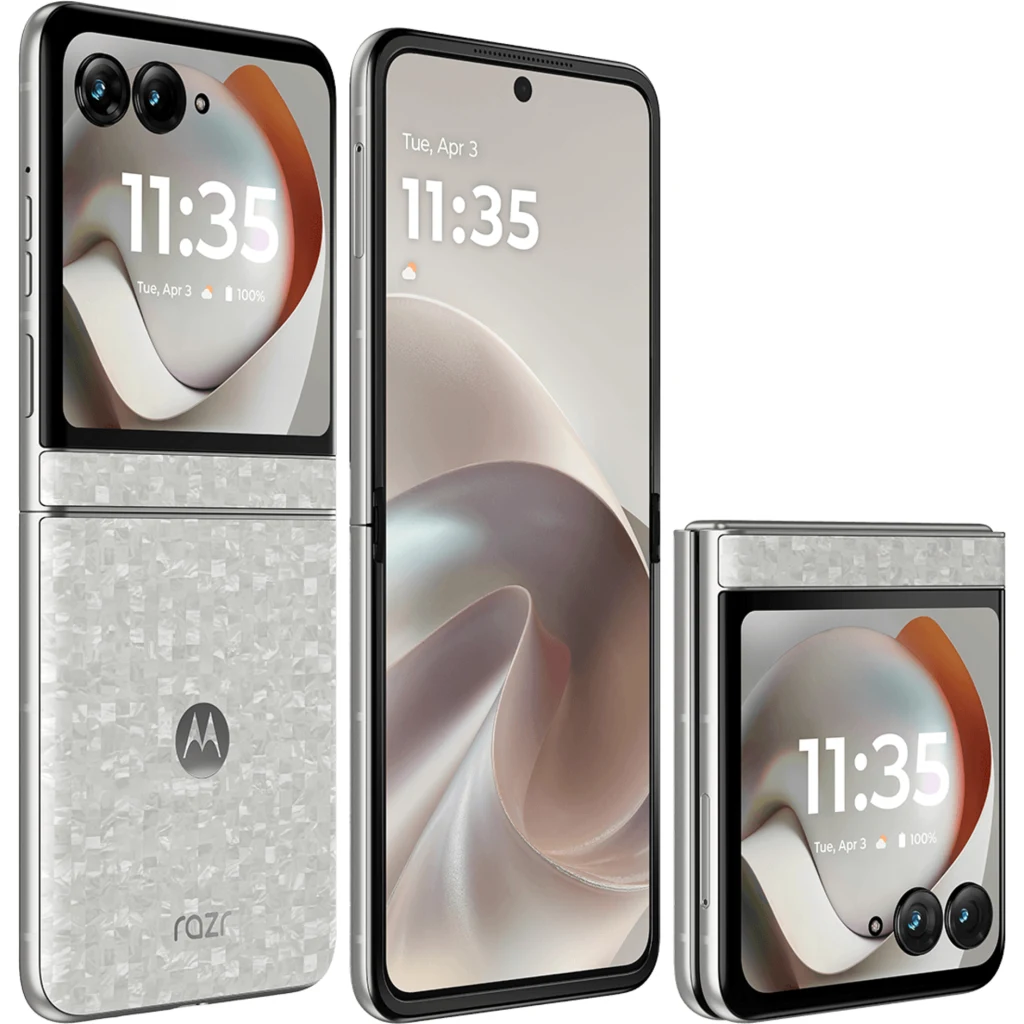 Celular Plegable Motorola Razr 70 5G 512GB 12GB RAM Blanco (Bright White)