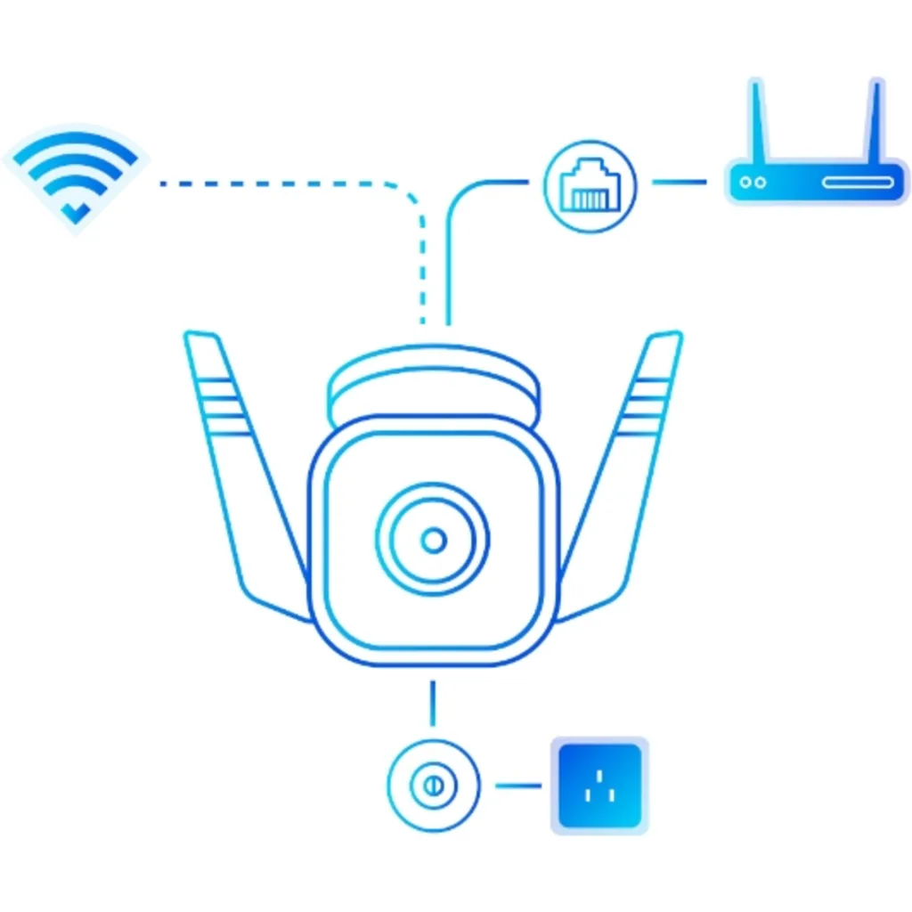 Imagen 2 de TC65. Camara de Vigilancia para Exteriores con Deteccion IA de 3MP con vision no