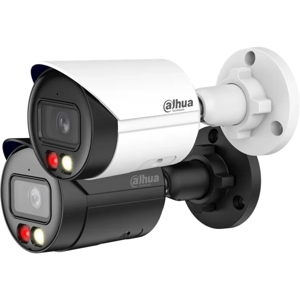 DH-IPC-HFW2649SP-S-IL-0280B. camara IP Dahua tipo bullet de 6MP Full Color con doble iluminacion de hasta 30m lente fijo de 2.8mm proteccion IP67