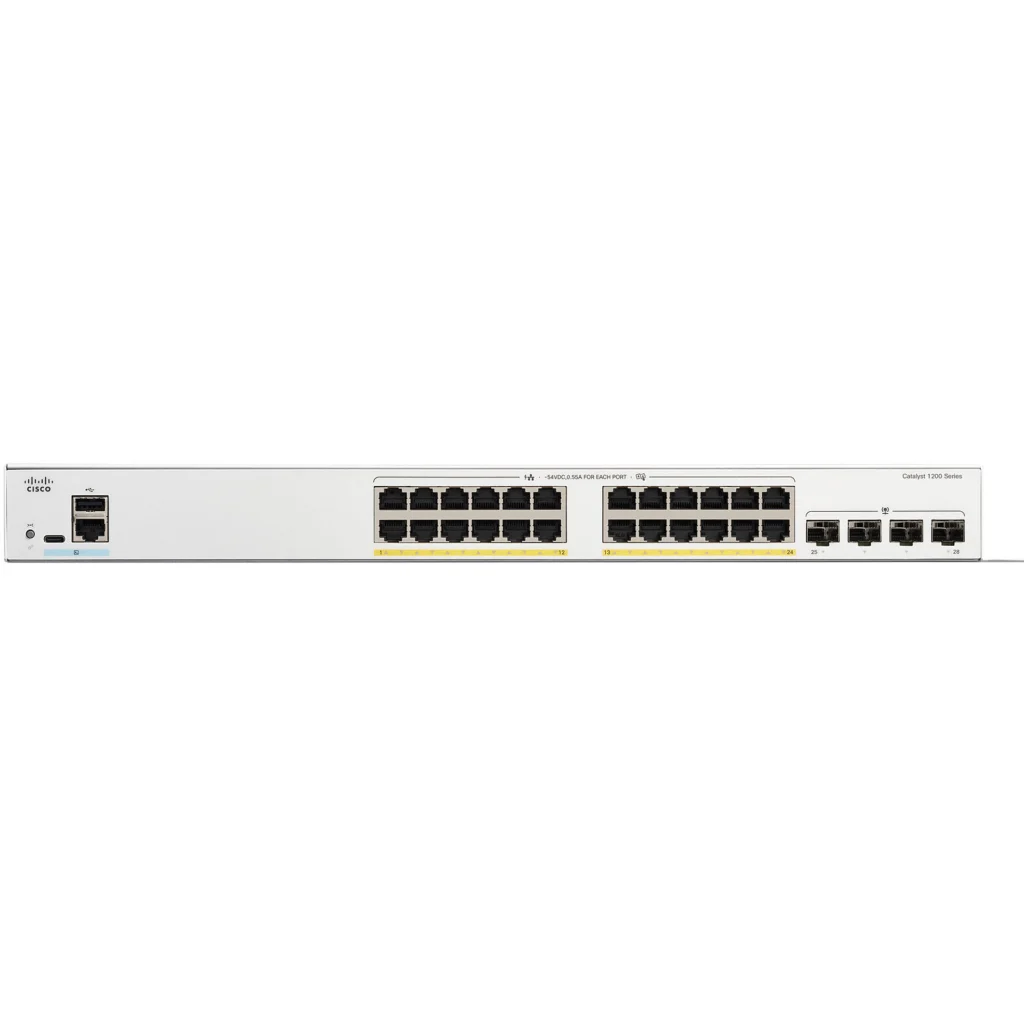 Imagen 1 de CATALYST 1200 24 PORT GE POE 4X1G SFP