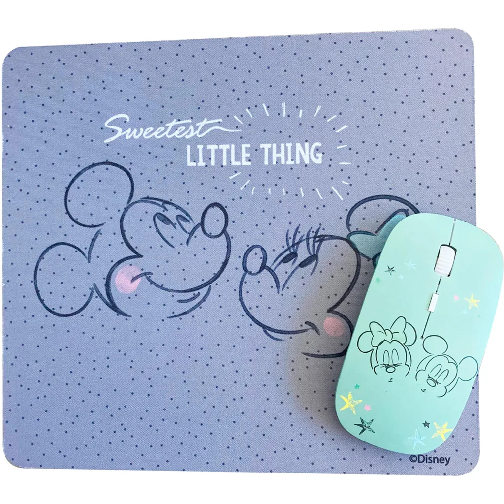 76411N-NOC KIT MOUSE INALAMBRICO Y MOUSE PAD MICKEY 2