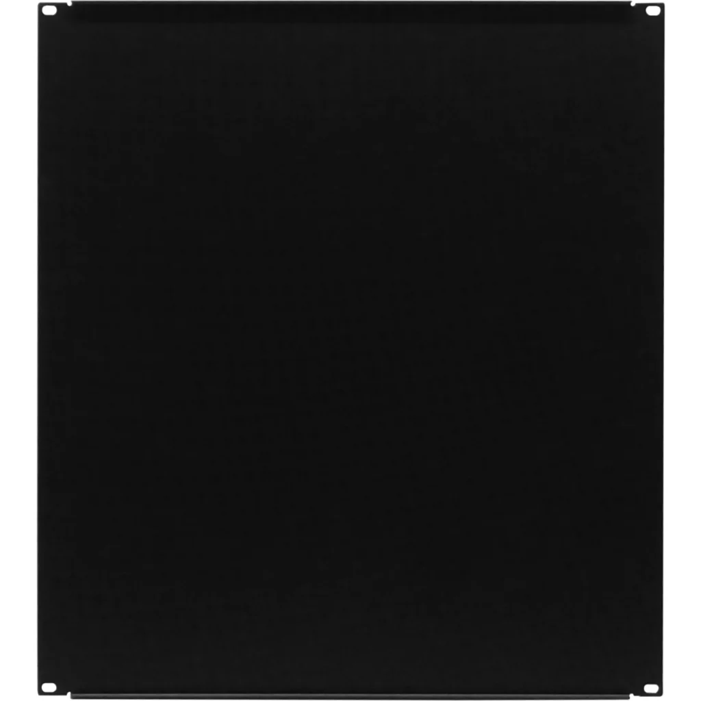 LINKMADE 12U 534mm Tapa Cubre Espacio Rack 19 Pulgadas Fierro Negro