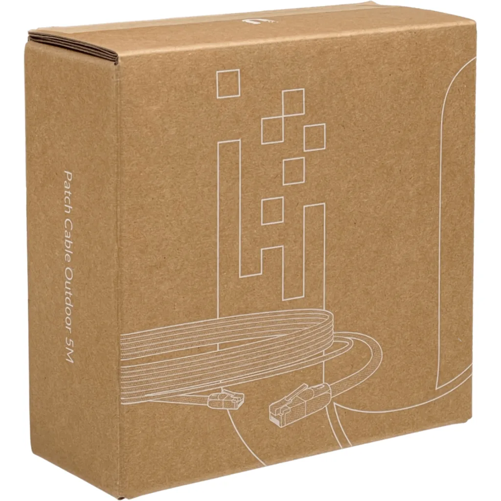 Cable de Red Ubiquiti Cat5e F/UTP UACC Outdoor 5mts BLANCO
