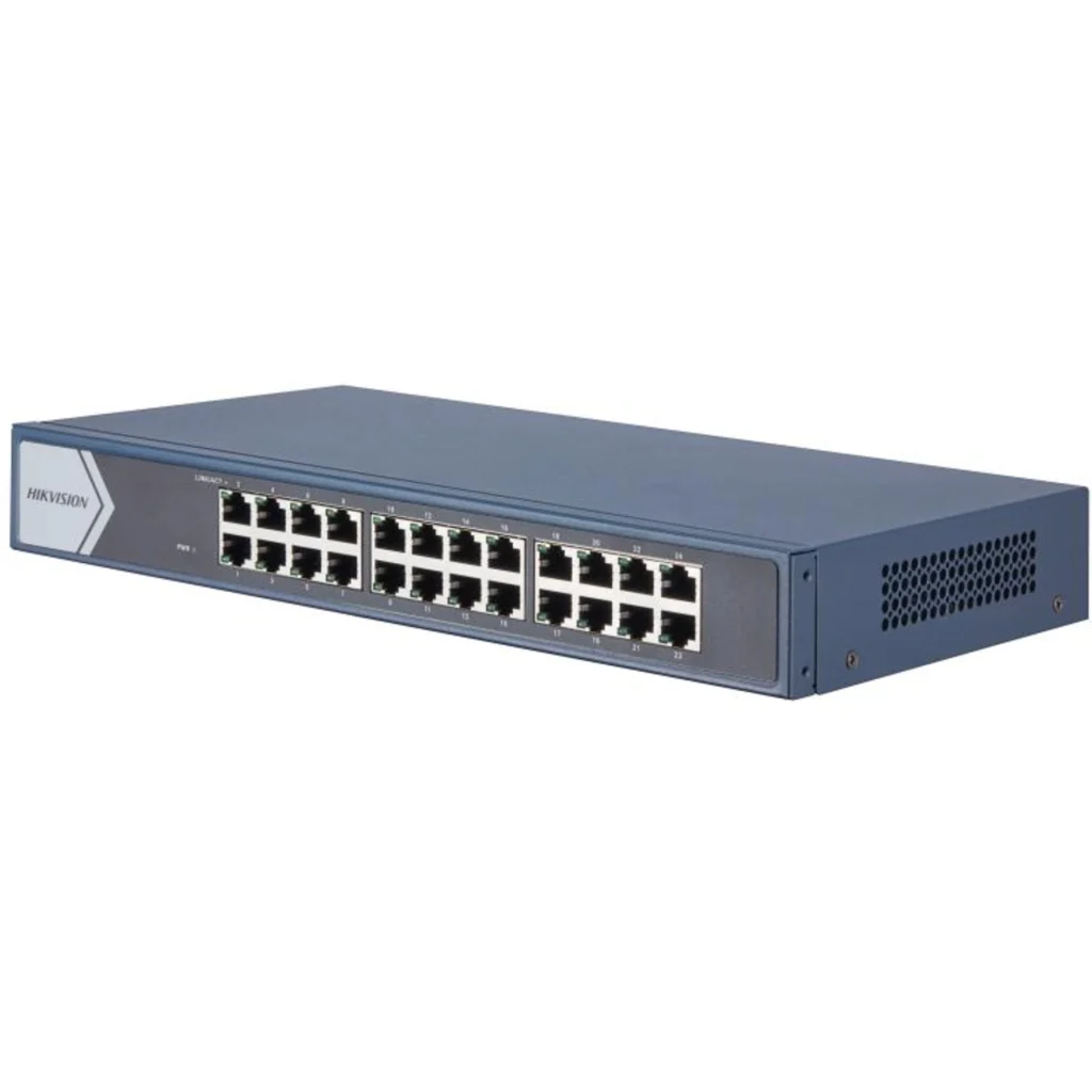Imagen 2 de Switch Hikvision DS-3E0524-E(B), 24 Puertos 10/100/1000 Rackeable No Administrab
