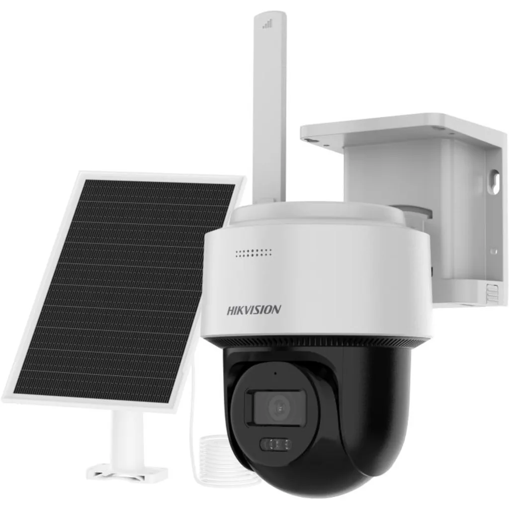 Imagen 0 de Camara de Seguridad Solar PT 24/7 Hikvision 4G 4MP IP66 bat 9000m AutoFoco Audio
