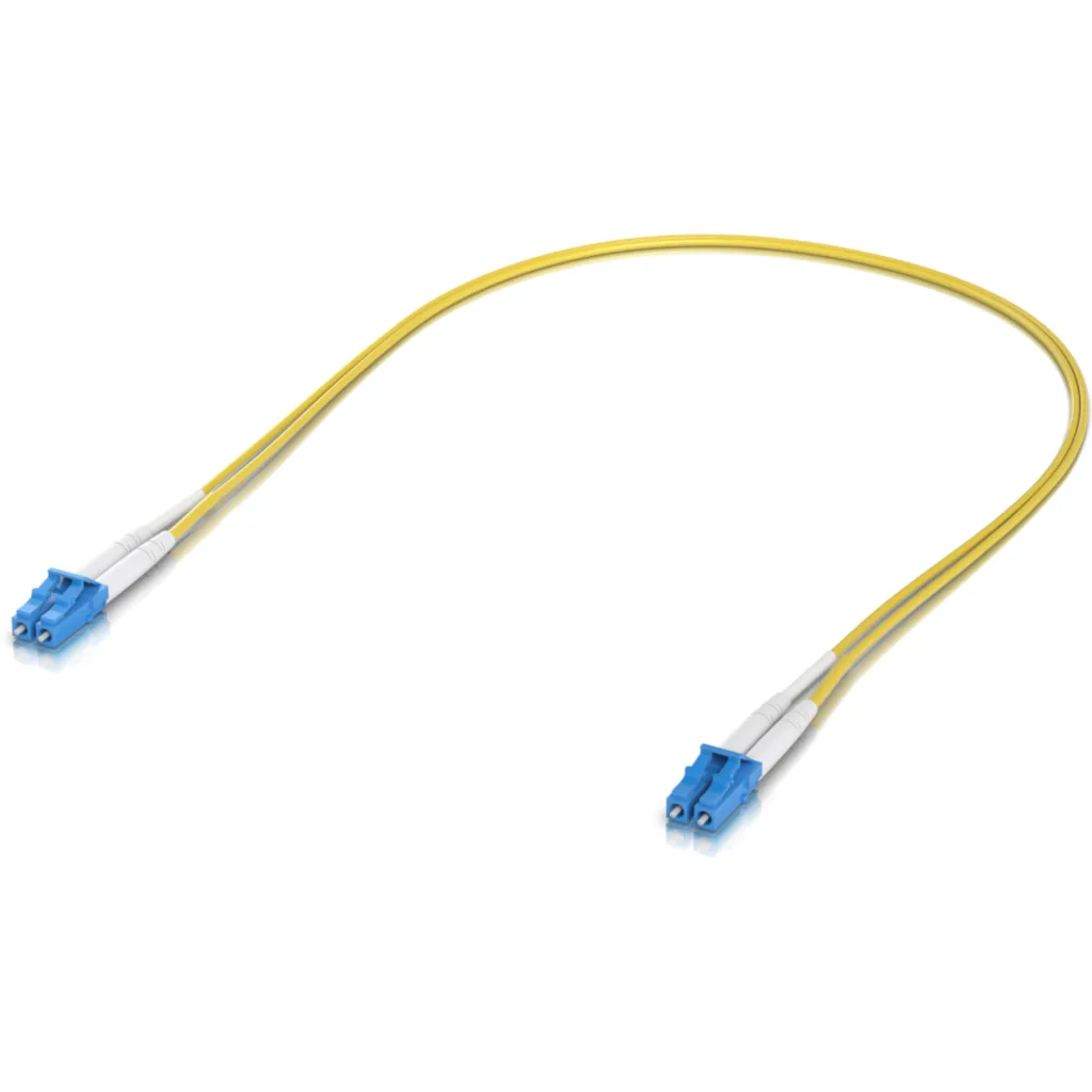 Imagen 1 de UBIQUITI 50cm LC-LC 100G MonoModo SM OS2 Duplex Jumper Fibra 2mm 0,5m