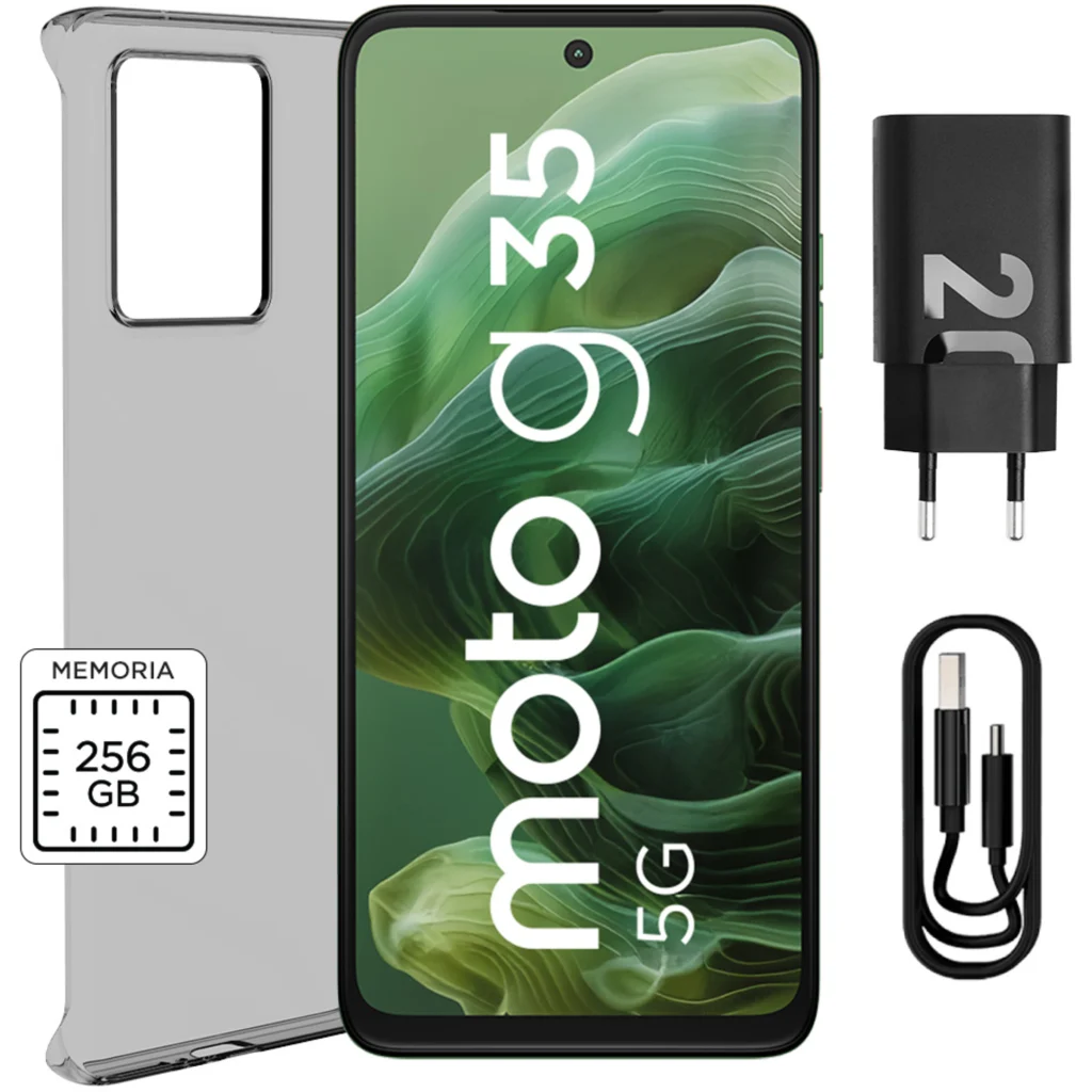 Celular Motorola Moto G35 256GB RAM 4GB 50MP 6.7' Verde