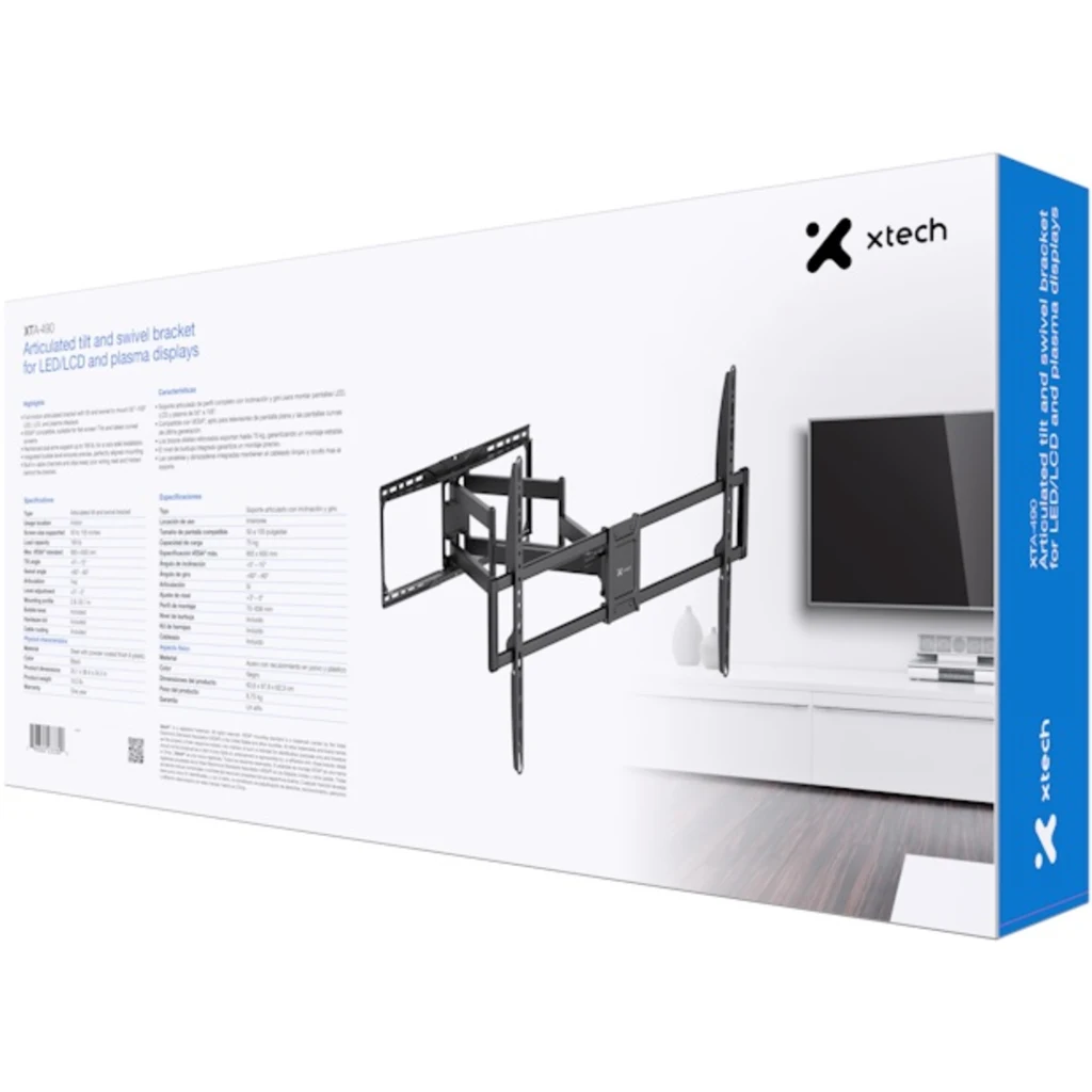 Imagen 5 de Soporte Articulado Xtech XTA-490 Pantallas 50-105" Inclinacion/Giro Hasta 75 kg