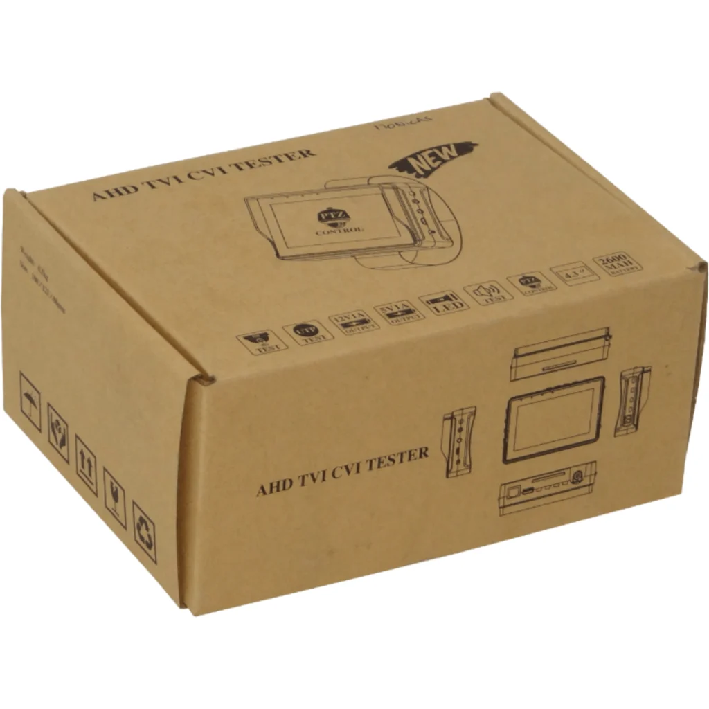Imagen 4 de Monitor 2MP 4,3-pulg BNC-H RS485 inc-Pila Pantalla Analoga PTZ ET-IV7S