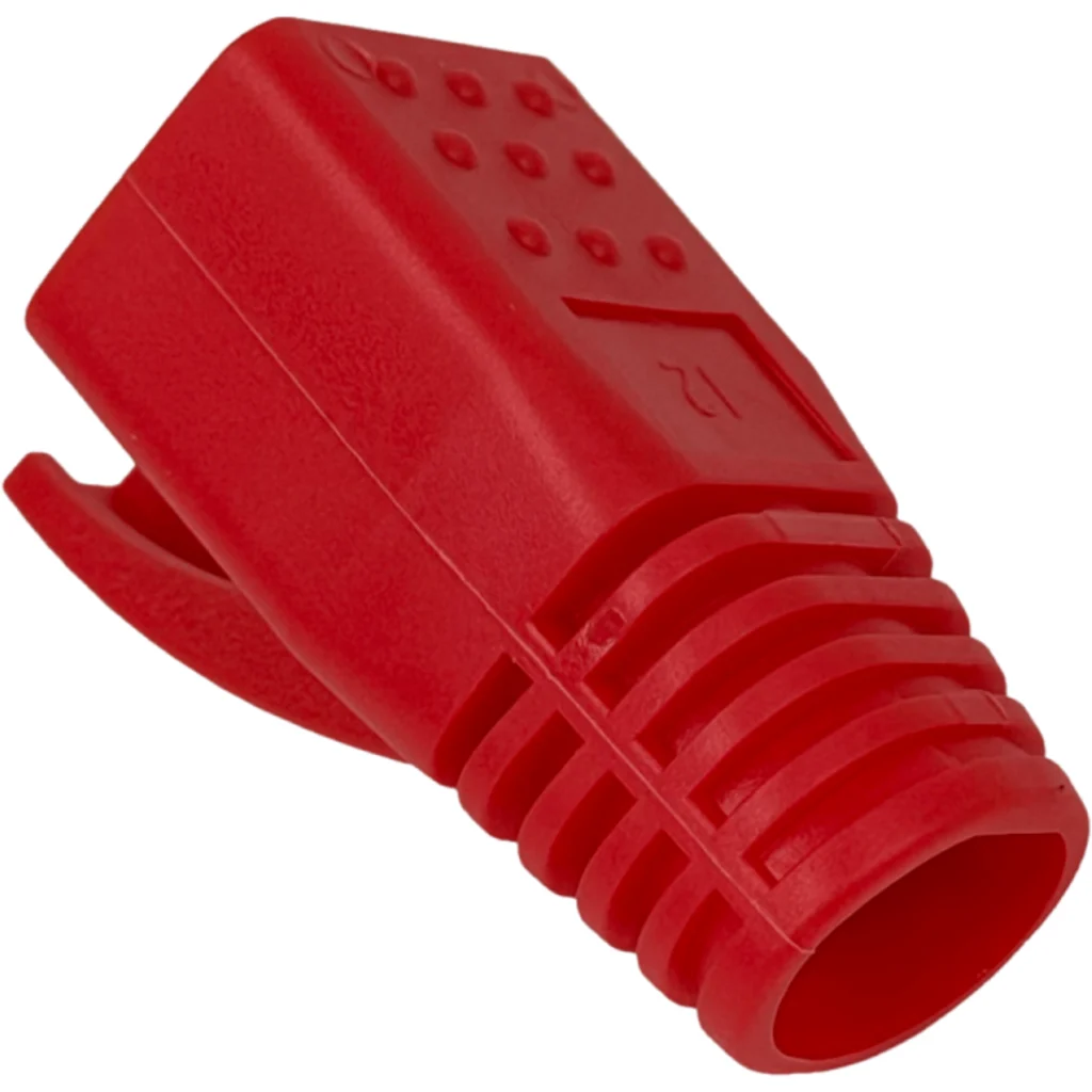 Imagen 4 de ROJO 8,5mm-diametro p/RJ45-CAT7 50-Capuchones